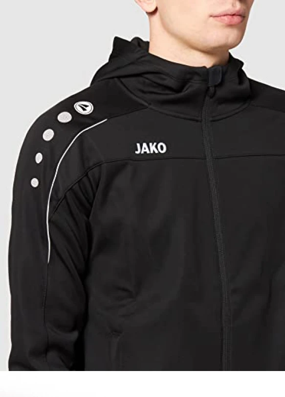 3_Chaqueta con capucha Jako Classico Basic para hombre