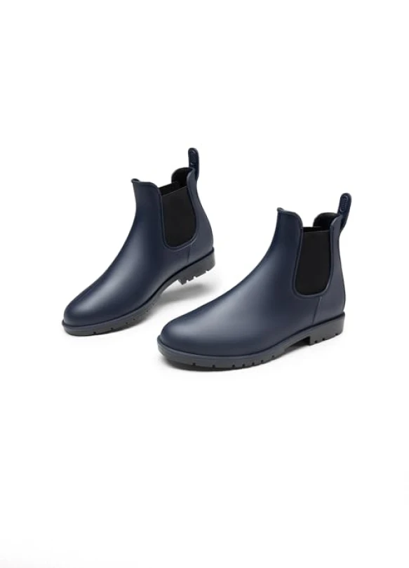 3_Botas de agua para hombre DREAM PAIRS, flexibles y antideslizantes.
