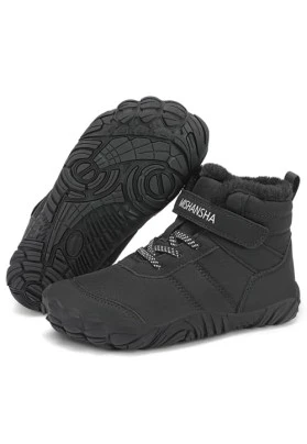 Botas de nieve Barefoot para niños, ligeras y antideslizantes.