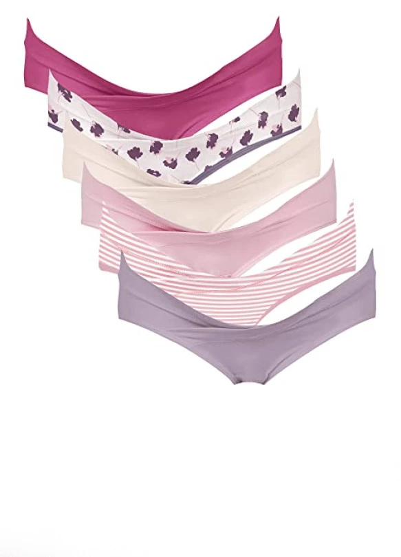 main_image_Bragas de algodón para embarazo y postparto, estilo bikini