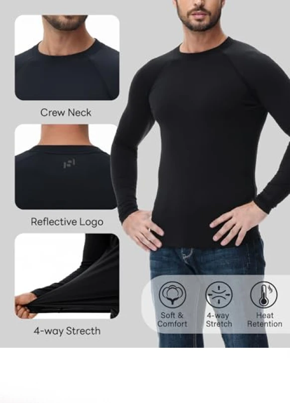 2_Camiseta térmica de manga larga para hombre HUGE SPORTS