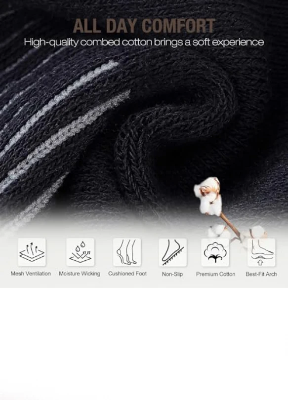 5_InaWarm Calcetines tobilleros (Pack de 6)