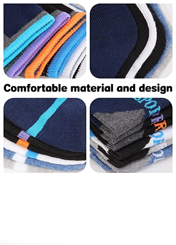2_12 Pares de calcetines de algodón infantiles Libella Vistoso 2116VA
