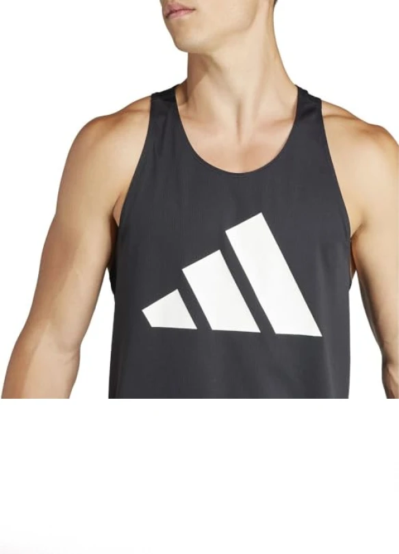 3_Adidas Run It Tank Top Camiseta sin Mangas para Hombre ❗️