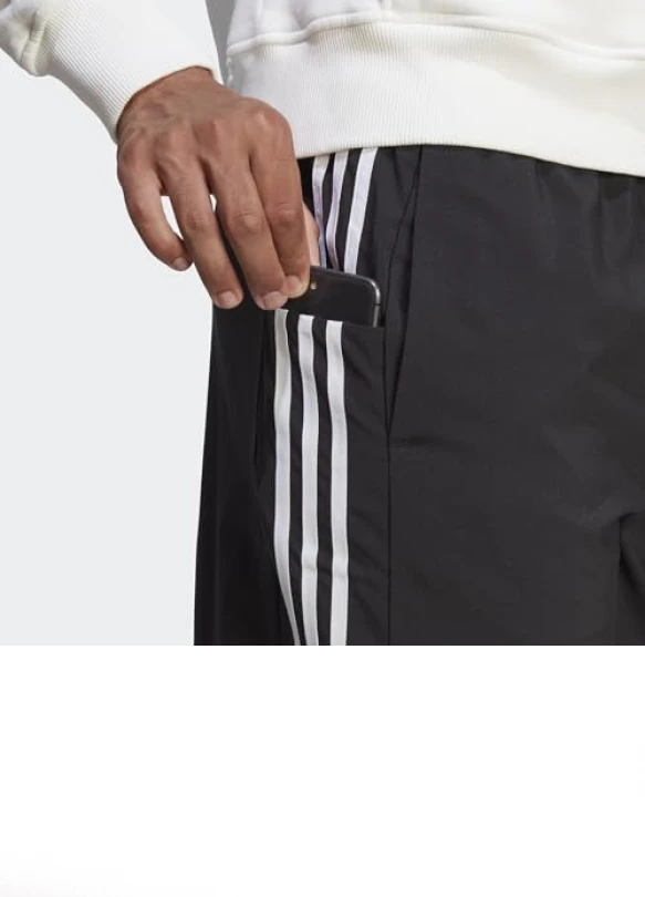 4_Shorts adidas Aeroready Essentials Chelsea 3-Stripes para hombre.