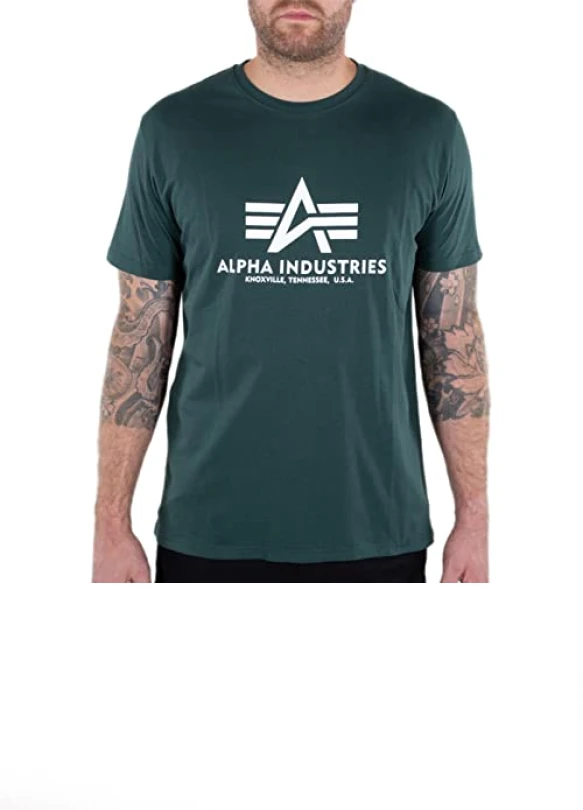 3_Camiseta básica para hombre ALPHA INDUSTRIES