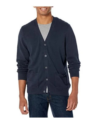 Cárdigan de algodón Amazon Essentials para hombre