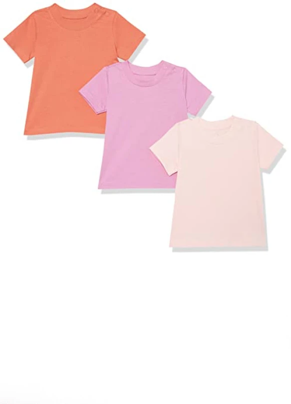 main_image_¡Chollo! Pack de 3 camisetas unisex Amazon Essentials Bebé