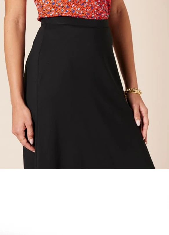 2_Falda Midi de Georgette Amazon Essentials para Mujer
