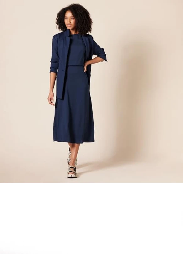 3_Falda Midi de Georgette por Amazon Essentials para mujer