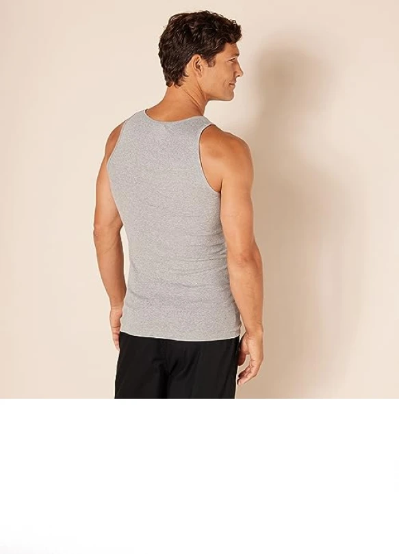3_Pack de 6 camisetas interiores Amazon Essentials para hombre
