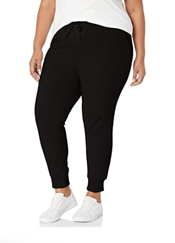 4_Pantalón de Chándal en Felpa para Mujer de Amazon Essentials