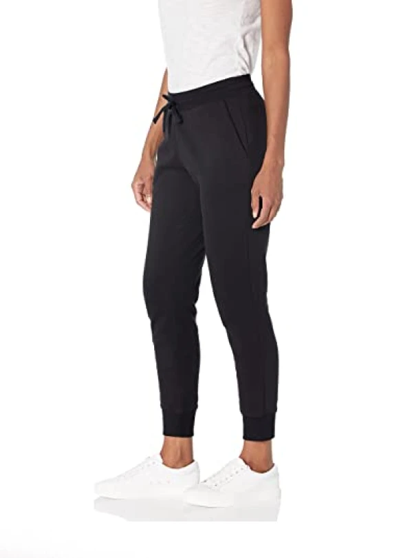 3_Pantalón de Chándal en Felpa para Mujer de Amazon Essentials