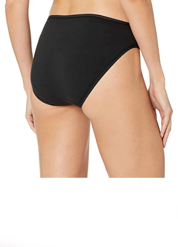 2_Ropa interior de algodón con pernera alta Amazon Essentials, Pack de 6