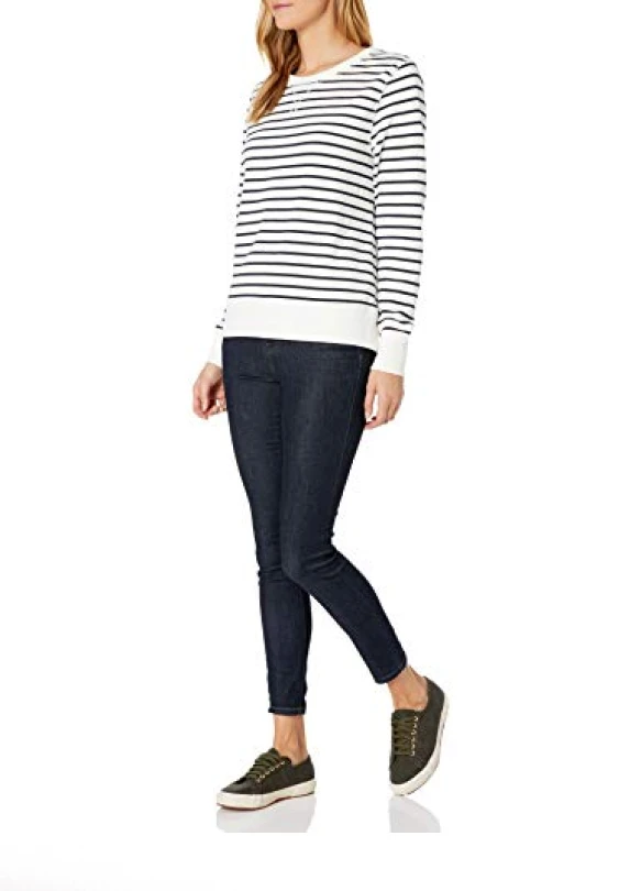 3_Sudadera de cuello redondo para mujer de Amazon Essentials
