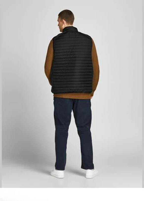 1_Chaleco acolchado JACK&JONES PLUS Jjemulti Collar para hombre