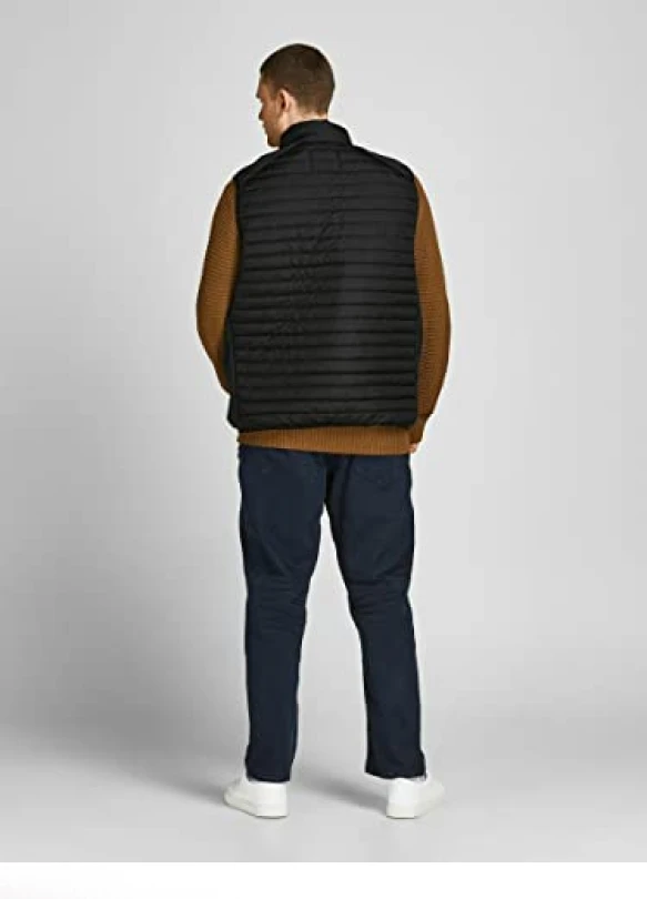 3_Chaleco acolchado JACK&JONES PLUS Jjemulti Collar para hombre