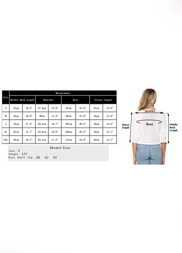 5_Chaqueta corta Sykooria con mangas 3/4 para mujer