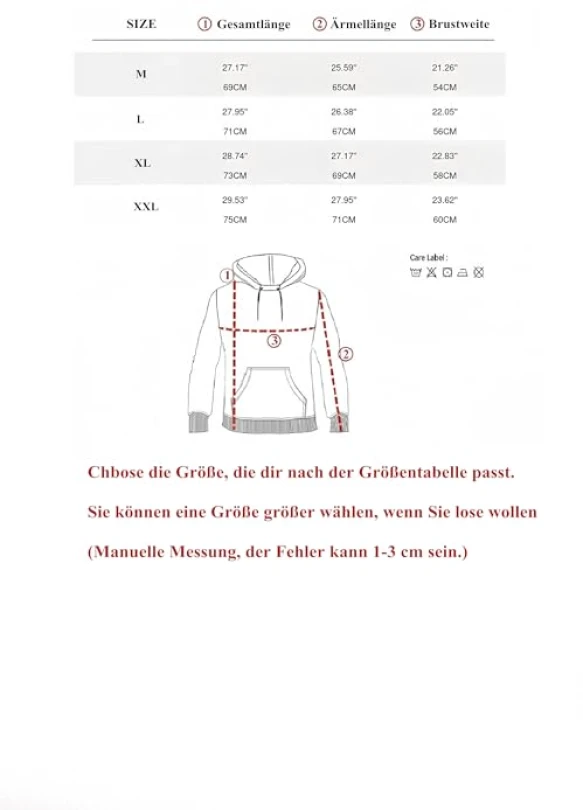 1_Sudadera con capucha para hombre, HOTCAT, manga larga, informal.