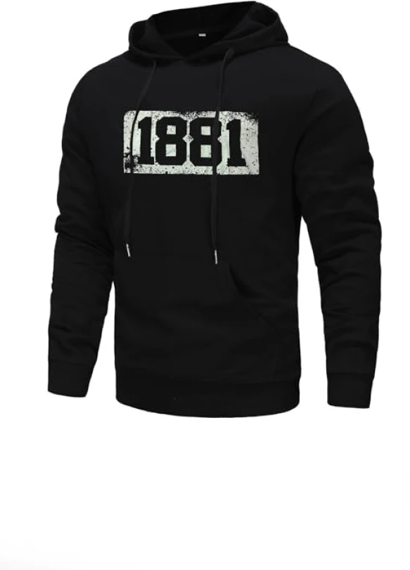 3_Sudadera con capucha para hombre, HOTCAT, manga larga, informal.