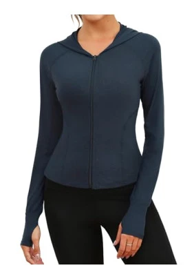 Sudadera deportiva con capucha para mujer