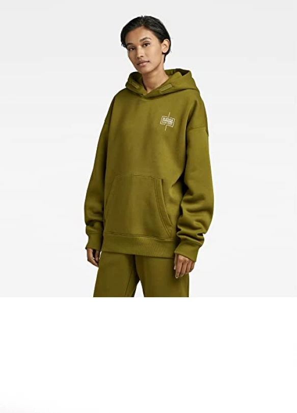 1_Sudadera Unisex con Capucha G-STAR RAW Core Loose