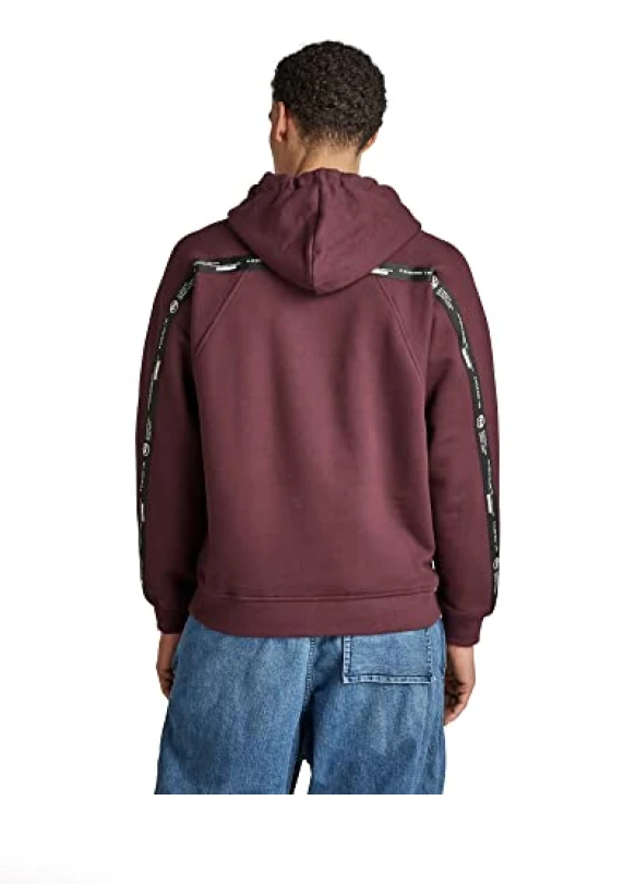 1_Suéter con capucha G-Star RAW Tape Raglan Loose para hombre