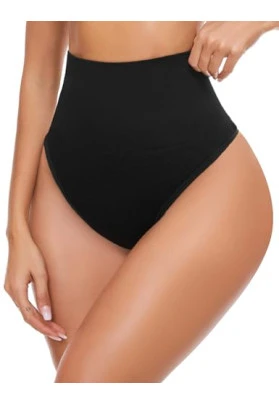 Faja Tanga Reductora iClosam sin Costura, Moldeadora, Invisible, Vientre Plano.
