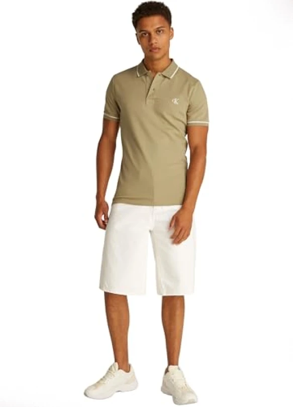 3_Polo CK JEANS Tipping Slim para hombre