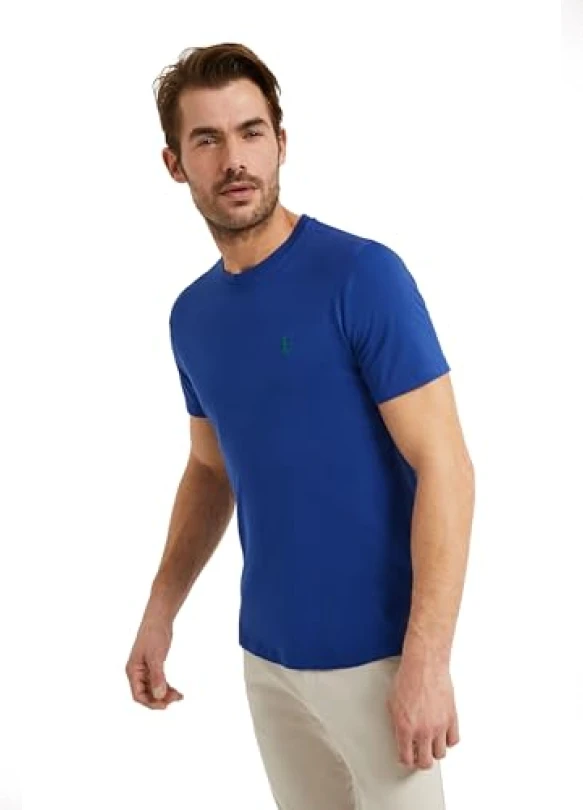 4_Polo Club Pack 5 Camisetas Algodón para Hombre con Logo Bordado