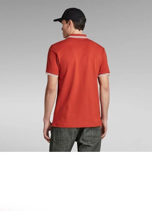 1_Polo G-STAR RAW Dunda Slim Stripe para hombre