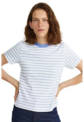 Camiseta de manga corta para mujer C&A.