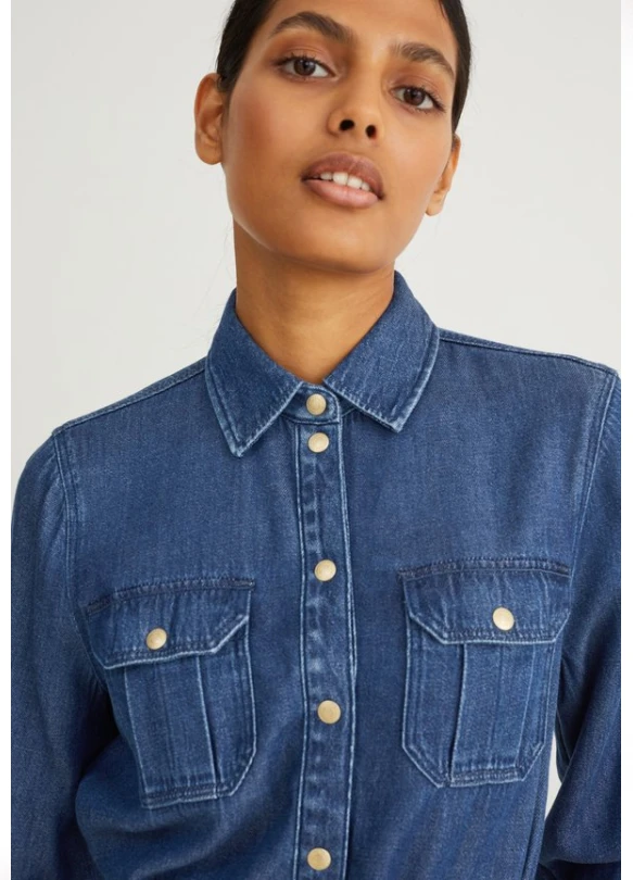 2_Vestido vaquero - denim blue