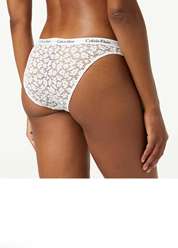 1_Braguita bikini de algodón elástico Calvin Klein para mujer
