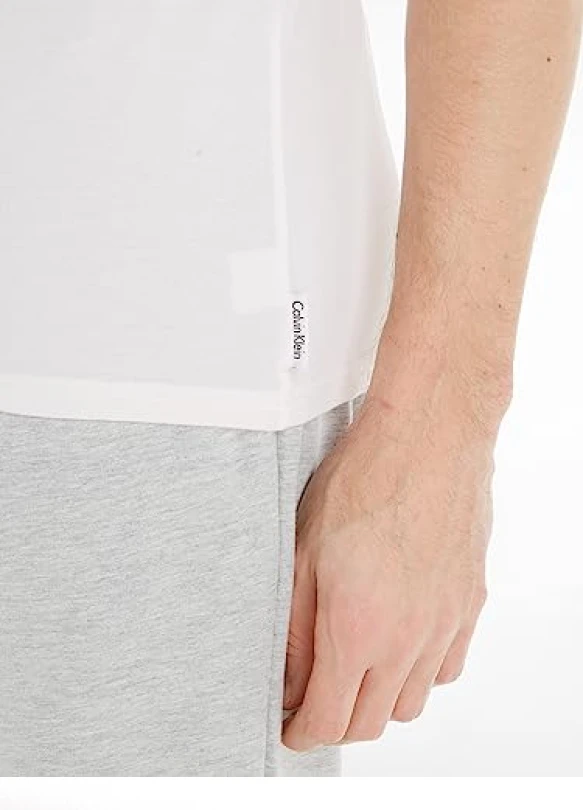 3_Camiseta Calvin Klein de manga corta cuello redondo para hombre