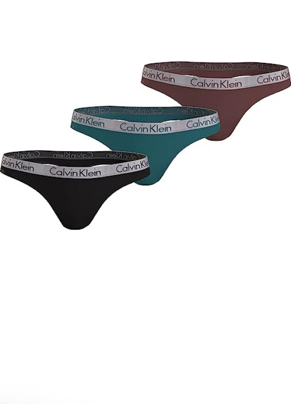 main_image_Pack de 3 braguitas tipo tanga Calvin Klein para mujer