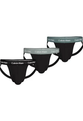 Pack de 3 tangas jockstraps Calvin Klein para hombre.