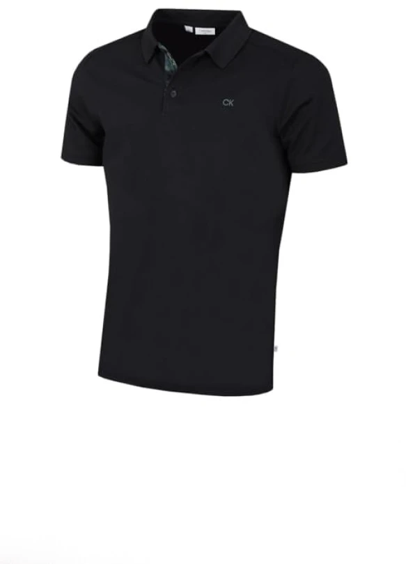 main_image_Polo de golf Calvin Klein para hombre, tacto suave en camuflaje