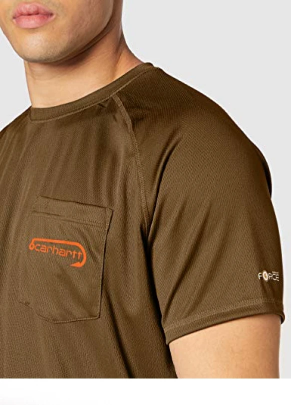 4_Camiseta Corta Carhartt con Logotipo Gráfico