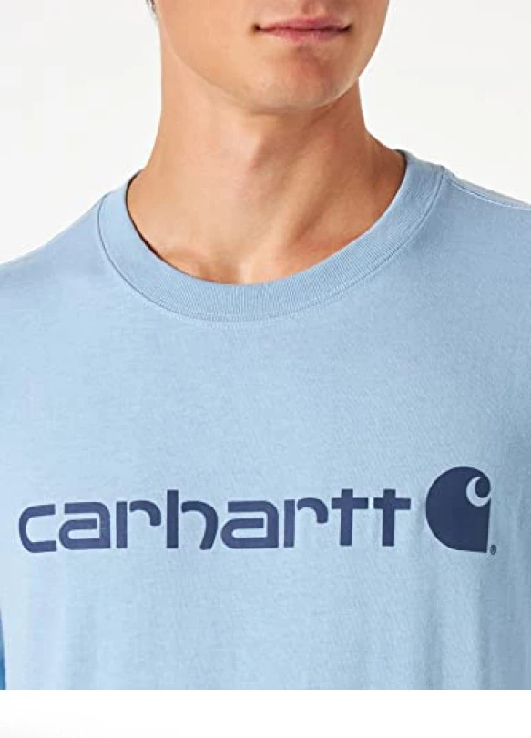 1_Camiseta de trabajo Carhartt Core Logo de manga corta para hombre