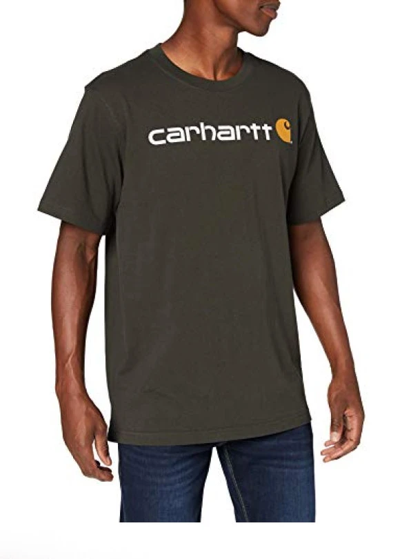 main_image_Camiseta de trabajo Carhartt Core Logo de manga corta para hombre