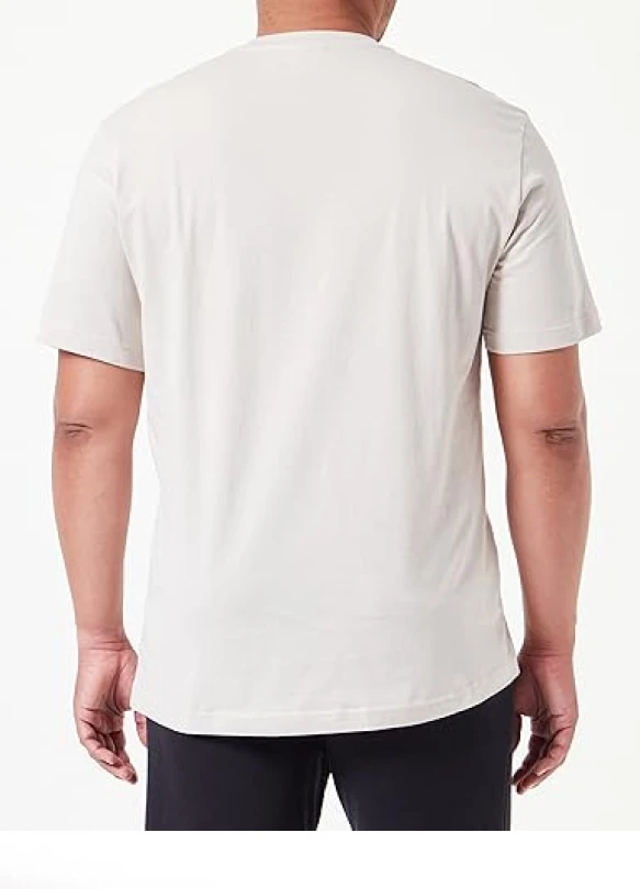 2_Champion Legacy American Classics, Camiseta S-S Crewneck con Logotipo de Escritura para Hombres