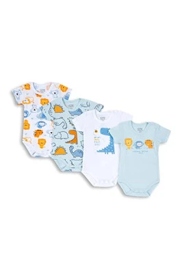 Body de manga corta unisex para bebé Chicco Pack