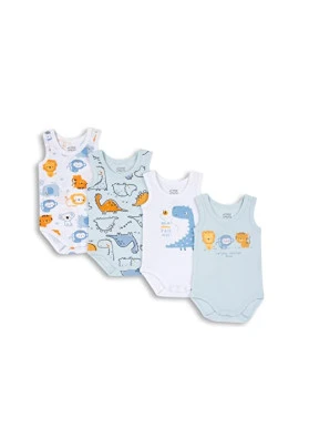 Pack Body de Algodón Sin Mangas Chicco para Bebé