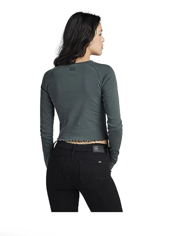 1_Top para mujer G-Star RAW Cropped baby sis raglan r t ls wmn