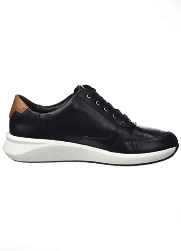 5_Zapatillas de mujer Clarks Un Rio Zip en cuero