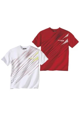Pack de 2 camisetas básicas de manga corta para hombre ATLAS FOR MEN