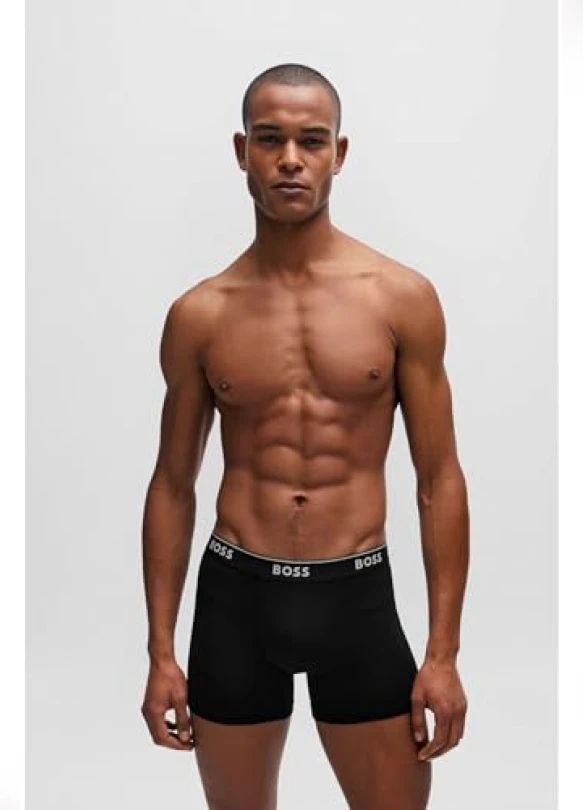 5_Bóxer para hombre HUGO BOSS Boxer Brief 3p Co/El