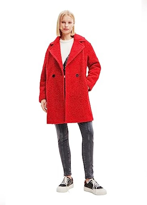 main_image_Abrigo tejido para mujer Desigual Coat_London