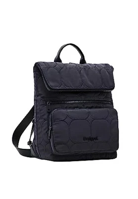 Bolso mochila sintético Desigual Be Random Nera para mujer